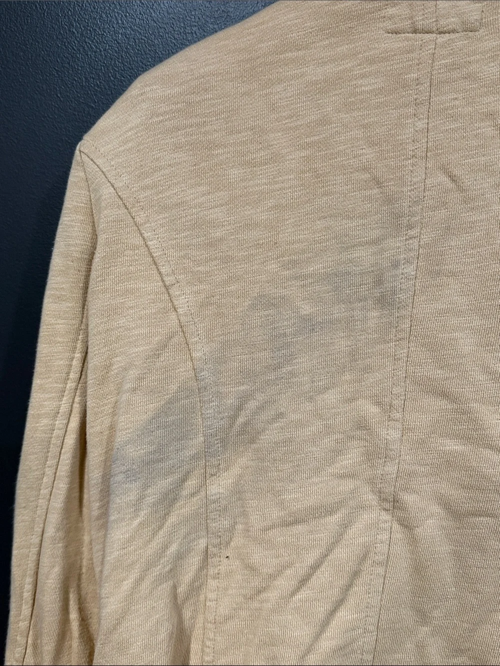 Denim & Supply Ralph Lauren Cream Military-Inspired Blazer